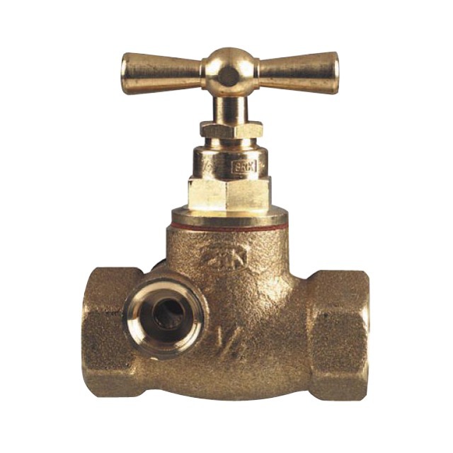 Robinet Femelle - Femelle avec Purge 3/4" 20X27 NF référence fournisseur 33020117